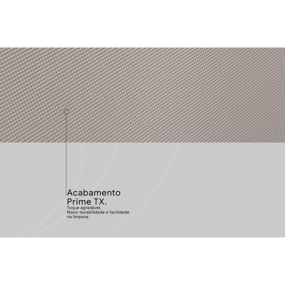 Guarda Roupa Casal 2 Portas De Correr E 3 Gavetas Belga Amendola/grafito - Demóbile - 4