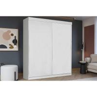 Guarda Roupa Casal 2 Portas De Correr E 2 Gavetas Ph 16932 Branco - Herval - 1