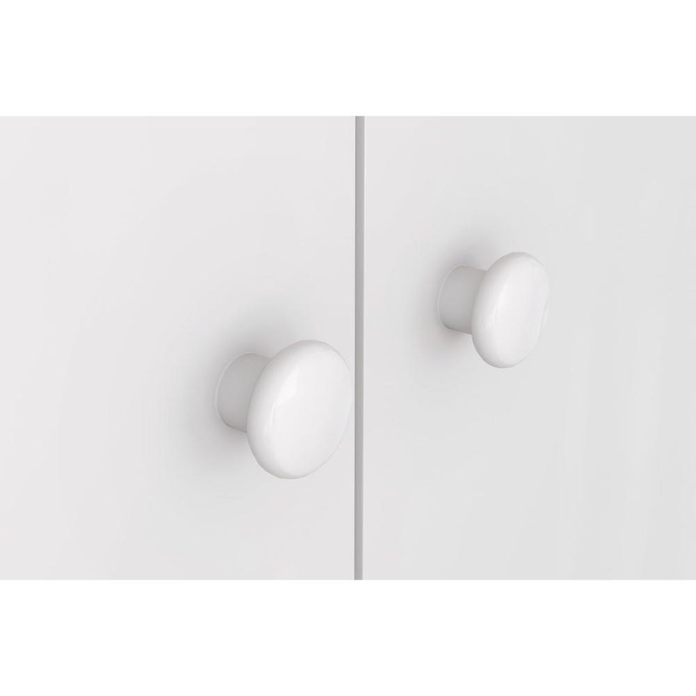 Guarda Roupa Bebê 3 Portas E 2 Gavetas Branco/jequitiba - Henn - 6