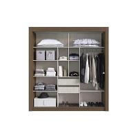 Guarda Roupa Casal 3 Portas De Correr E 2 Gavetas Ph 1681 Branco - Herval
