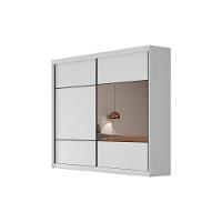 Guarda Roupa Casal 2 Portas E 4 Gavetas Belmonte/brusque Cumaru/fendi 25 - Novo Horizonte - 10