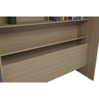 Guarda Roupa Casal 5 Portas E 3 Gavetas C/ Cama Ph 1801 Branco - Herval - 5