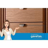 Guarda Roupa Casal 4 Portas E 4 Gavetas C/ Pés Aurora 4.4 Jatobá - Santos Andirá - 2