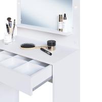 Penteadeira Com 1 Gaveta E Leds Multimóveis Cr35102 Branca - 3