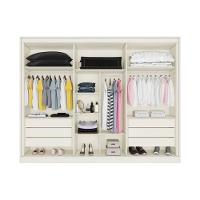 Guarda Roupa Casal 6 Portas (2 C/ Espelho) E 6 Gavetas Argos Off White/peroba - Europa - 6
