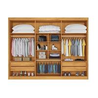 Guarda Roupa Casal 6 Portas (2 C/ Espelho) E 4 Gavetas Alba Plus Off White - Europa - 3