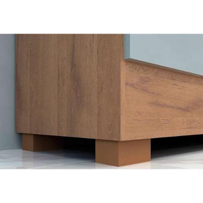 Guarda Roupa Casal Débora 6 Portas de Abrir 3 Gavetas Cinamomo-Off White MDF