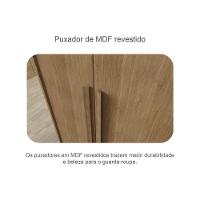 Guarda Roupa Casal 6 Portas (2 C/ Espelho E 2 Ripadas) E 8 Gavetas Bragança/coimbra Cumaru 23 - Novo Horizonte - 5