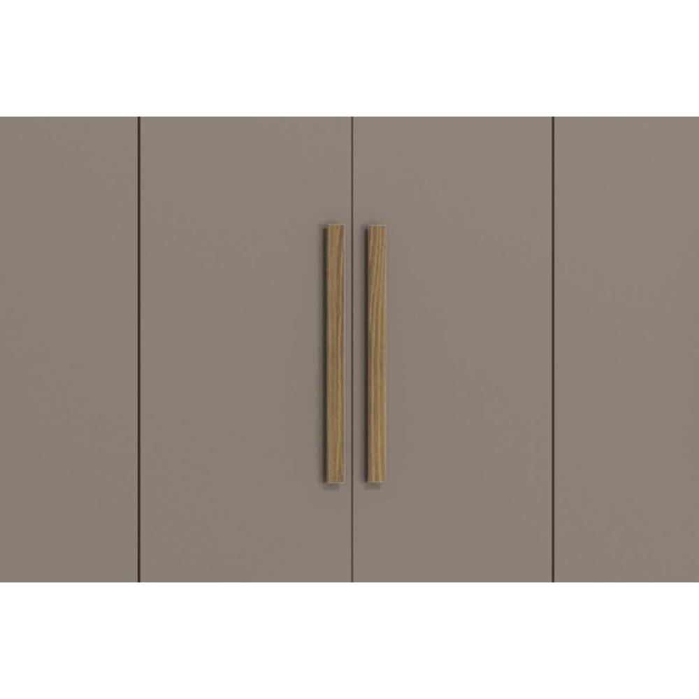 Guarda Roupa Casal 6 Portas E 2 Gavetas C/ Pés Cb02m569 Canela - Kappesberg - 6