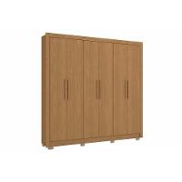 Guarda Roupa Casal 6 Portas E 2 Gavetas C/ Pés Cb02m569 Canela - Kappesberg - 1