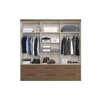 Guarda Roupa Casal 6 Portas (2 C/ Espelho) E 6 Gavetas Ph 1691 Cedro - Herval