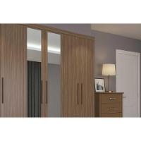 Guarda Roupa Casal 6 Portas (2 C/ Espelho) E 6 Gavetas Ph 1691 Cedro - Herval - 6