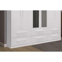 Guarda Roupa Casal 6 Portas (2 C/ Espelho) E 6 Gavetas Ph 1691 Cedro - Herval - 8