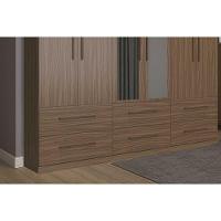 Guarda Roupa Casal 6 Portas (2 C/ Espelho) E 6 Gavetas Ph 1691 Cedro - Herval - 9