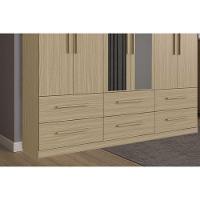 Guarda Roupa Casal 6 Portas (2 C/ Espelho) E 6 Gavetas Ph 1691 Cedro - Herval - 10