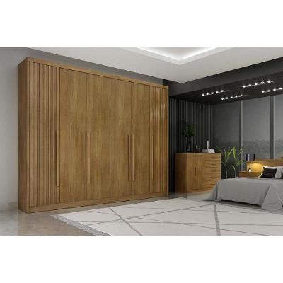 Guarda Roupa Casal 6 Portas (2 Ripadas) E 6 Gavetas Bragança/coimbra Cumaru 23 - Novo Horizonte