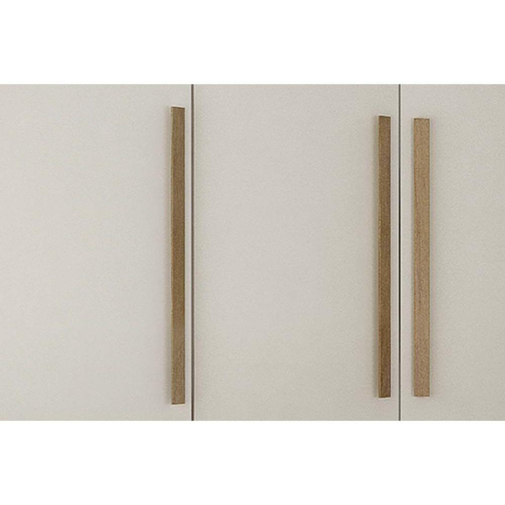 Guarda Roupa Casal 6 Portas (2 Ripadas) E 6 Gavetas Bolonha/santoro Cumaru/fendi 25 - Novo Horizonte - 5