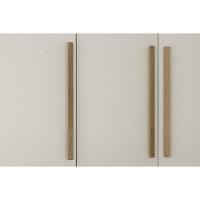 Guarda Roupa Casal 6 Portas (2 Ripadas) E 6 Gavetas Bolonha/santoro Cumaru/fendi 25 - Novo Horizonte - 5