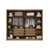 Guarda Roupa Casal 6 Portas (2 C/ Espelho) E 6 Gavetas Bragança/coimbra Cumaru/fendi 25 - Novo Horizonte - 3