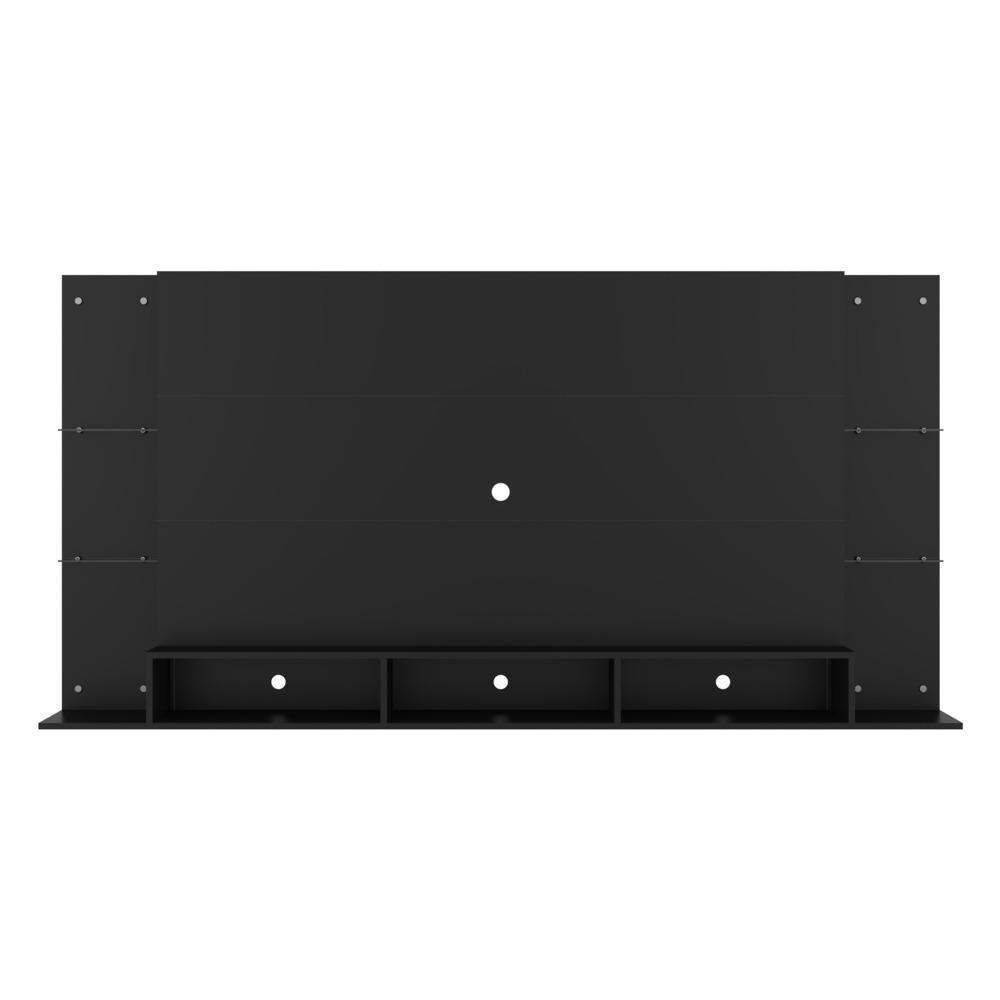 Painel Tv até 65" Prateleiras Vidro Braga Plus Multimóveis - 2