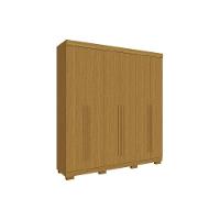 Guarda Roupa Casal 6 Portas E 3 Gavetas ágata Nature/off White - Acp - 6