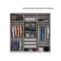 Guarda Roupa Casal 6 Portas E 3 Gavetas Ph 1803 Branco - Herval - 3