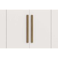 Guarda Roupa Casal 6 Portas E 3 Gavetas C/ Pés Cb04m569 Canela - Kappesberg