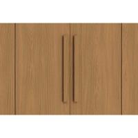 Guarda Roupa Casal 6 Portas E 3 Gavetas C/ Pés Cb04m569 Canela - Kappesberg - 5