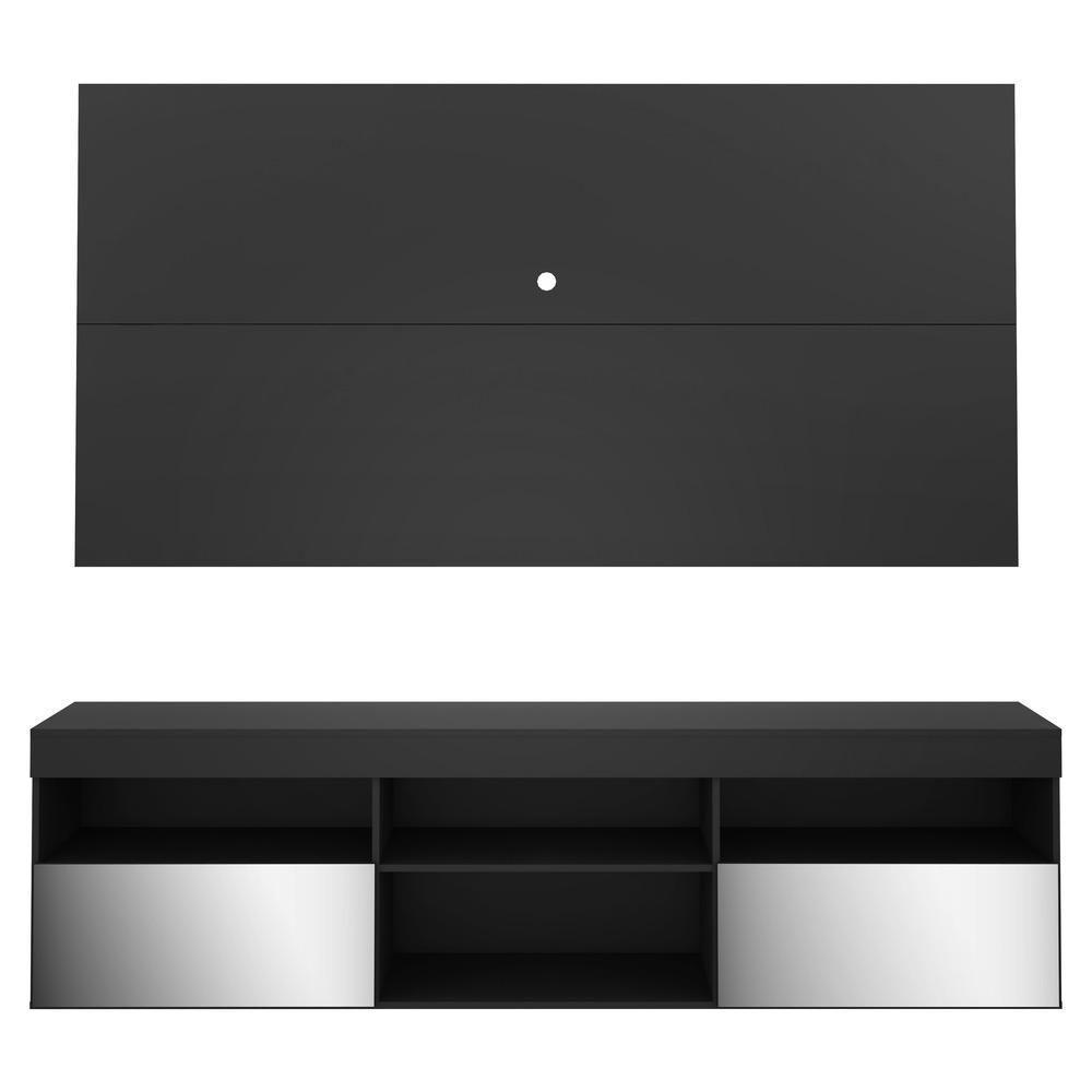 Painel Tv até 65" com Rack Suspenso Espelho Multimóveis - 2