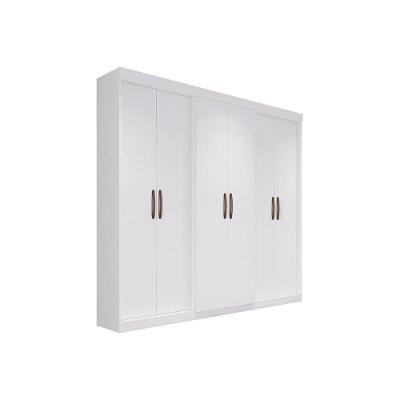 Guarda Roupa Casal PH 1675 6 Portas de Correr 2 Gavetas Off White Herval