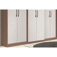 Guarda Roupa Casal 6 Portas E 2 Gavetas Ph 1675 Nogueira/off White - Herval - 9