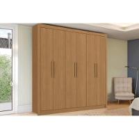Guarda Roupa Casal 6 Portas E 2 Gavetas M569 Canela - Kappesberg - 1