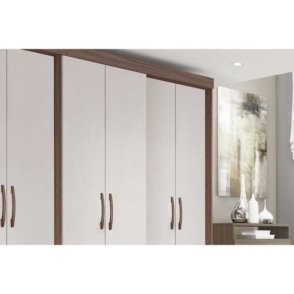 Guarda Roupa Casal 6 Portas E 2 Gavetas Ph 1675 Branco - Herval - 8