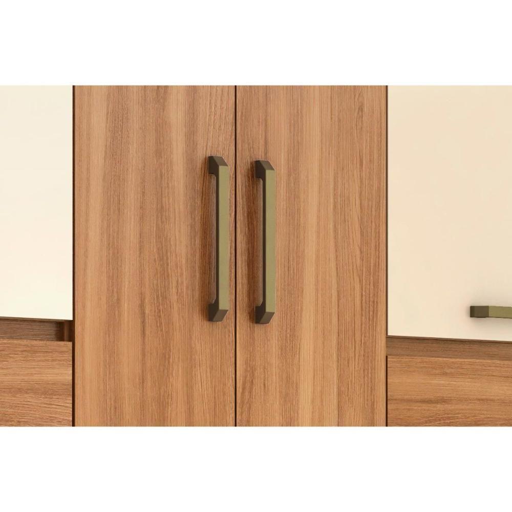 Guarda Roupa Casal 6 Portas E 2 Gavetas Mauá Amendola/grafito Prime Tx - Demóbile - 4