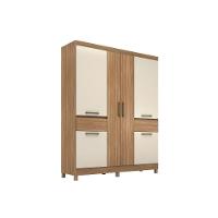 Guarda Roupa Casal 6 Portas E 2 Gavetas Mauá Amendola/grafito Prime Tx - Demóbile - 9