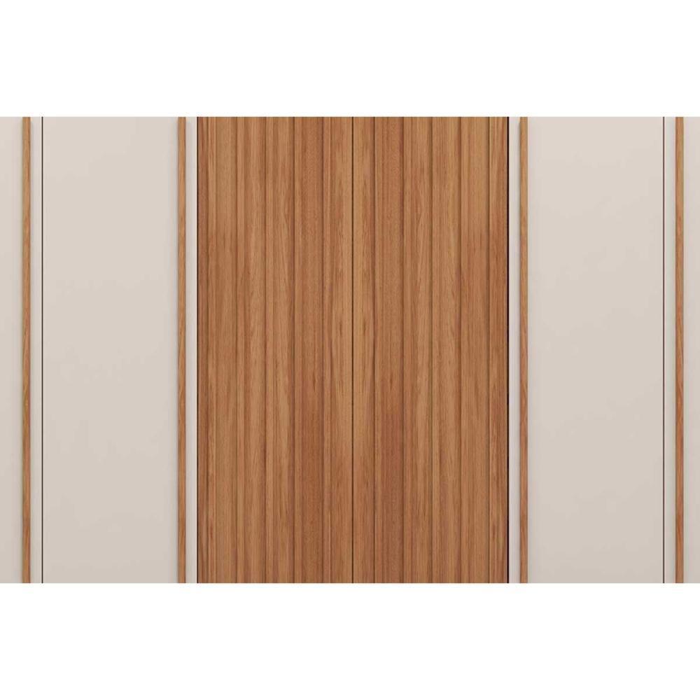 Guarda Roupa Casal 6 Portas (2 Ripadas) E 6 Gavetas Poseidon Freijo/off White - Caemmun - 5