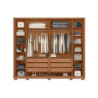 Guarda Roupa Casal 6 Portas (2 Ripadas) E 6 Gavetas Poseidon Freijo/off White - Caemmun - 3