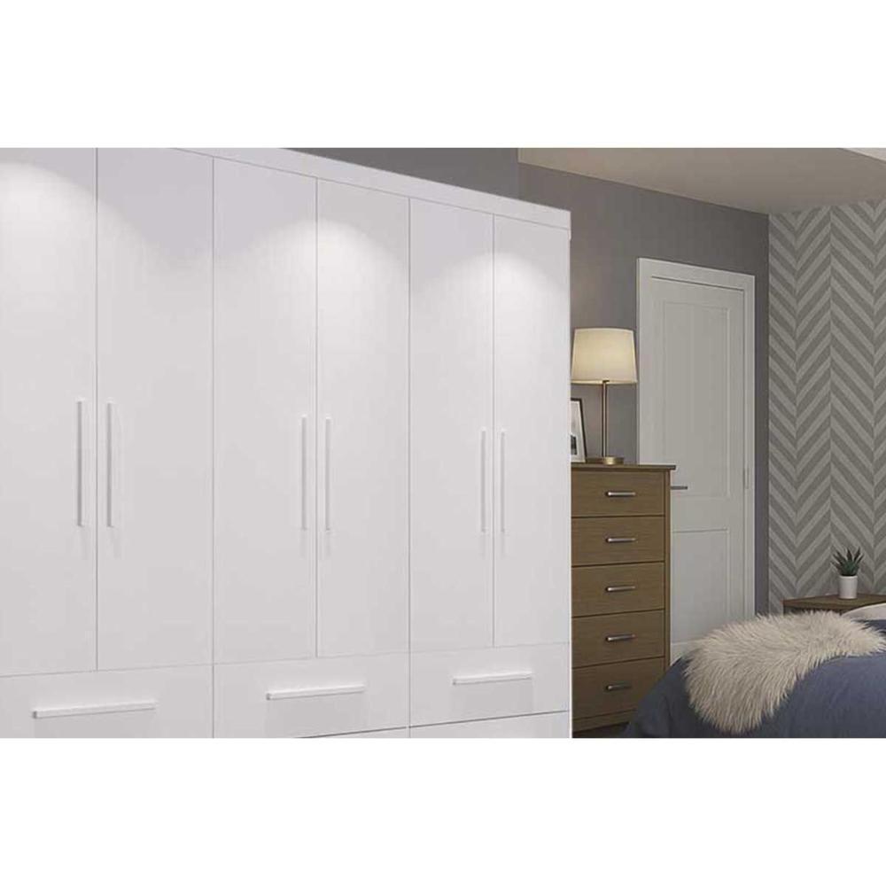 Guarda Roupa Casal 6 Portas E 6 Gavetas Ph 1691 Cedro - Herval - 5