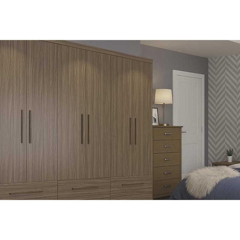 Guarda Roupa Casal 6 Portas E 6 Gavetas Ph 1691 Cedro - Herval - 6