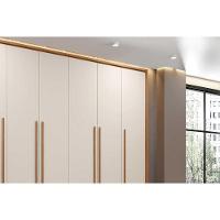 Guarda Roupa Casal 6 Portas E 6 Gavetas Milanus Freijo/off White - Caemmun - 7