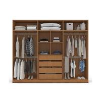 Guarda Roupa Casal 6 Portas E 4 Gavetas Valência Branco/creme - Politorno - 4