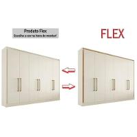 Guarda Roupa Casal 6 Portas E 6 Gavetas Argos Peroba/off White - Europa - 2