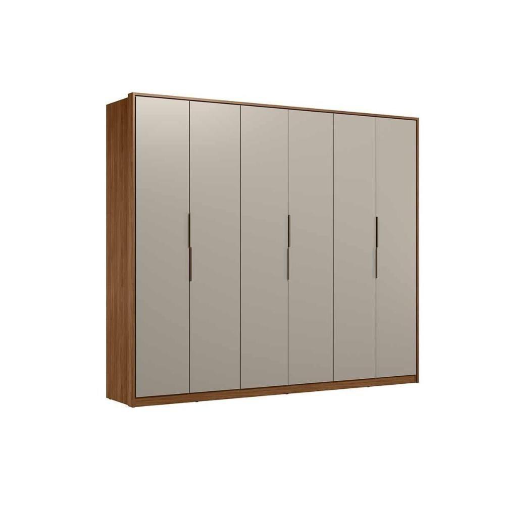 Guarda Roupa Casal 6 Portas E 6 Gavetas Atrice Amêndola Touch - Demóbile - 7