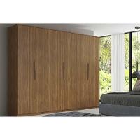 Guarda Roupa Casal 6 Portas E 6 Gavetas Atrice Amêndola Touch - Demóbile - 1