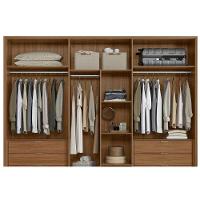 Guarda Roupa Casal 6 Portas E 6 Gavetas Atrice Amêndola Touch - Demóbile