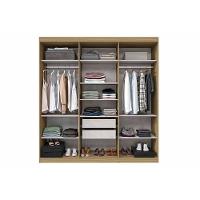 Guarda Roupa Casal 6 Portas E 4 Gavetas Ph 18041 Carvalho/off White - Herval - 5