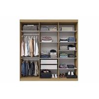 Guarda Roupa Casal 6 Portas E 4 Gavetas Ph 18041 Carvalho Vermontt - Herval