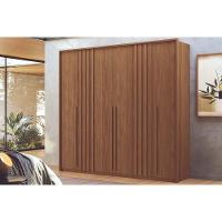 Guarda Roupa Casal 6 Portas E 4 Gavetas Coimbra Jatobá - Santos Andirá - 1
