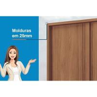 Guarda Roupa Casal 6 Portas E 4 Gavetas Coimbra Jatoba/areia - Santos Andirá - 3