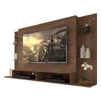 Painel Tv até 60" com Prateleiras de Vidro Braga Multimóveis - 2